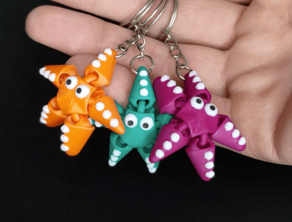 Llavero estrella de mar