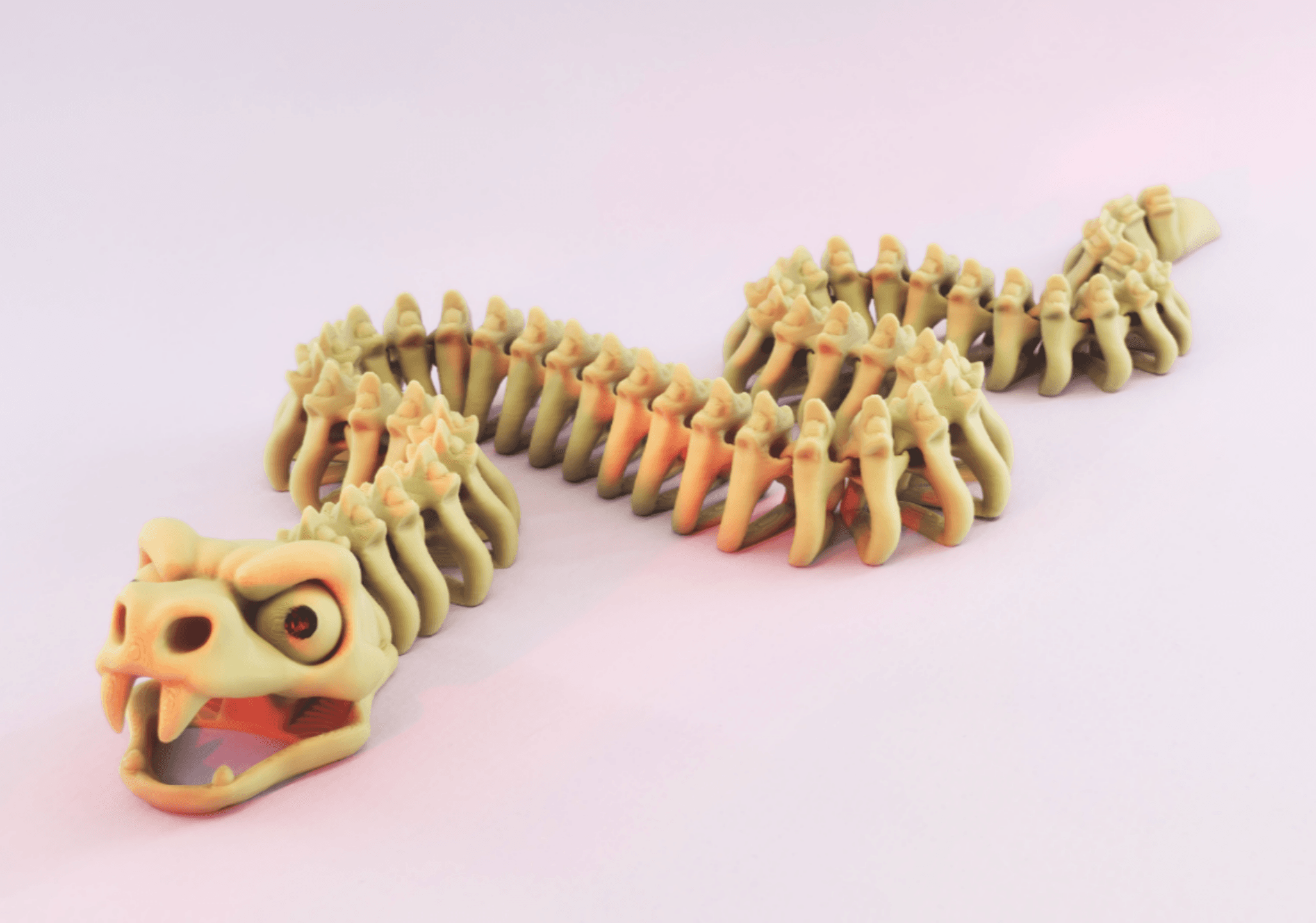 Serpiente articulada 62cm de largo