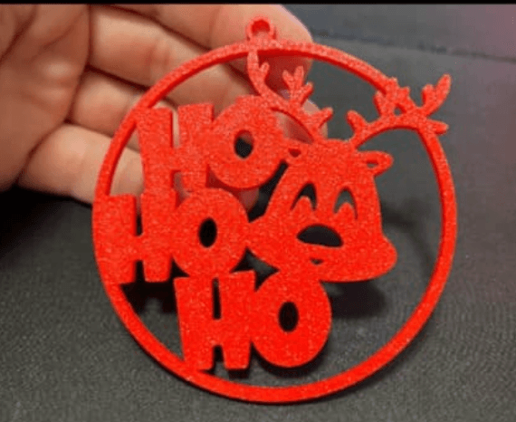 Espera navideña de reno un color